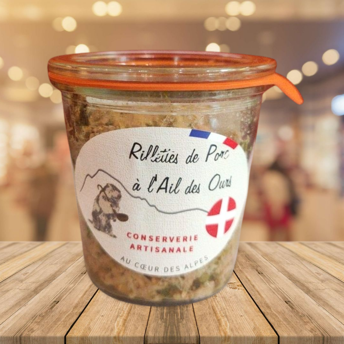 Rillettes de porc à l'Ail des Ours