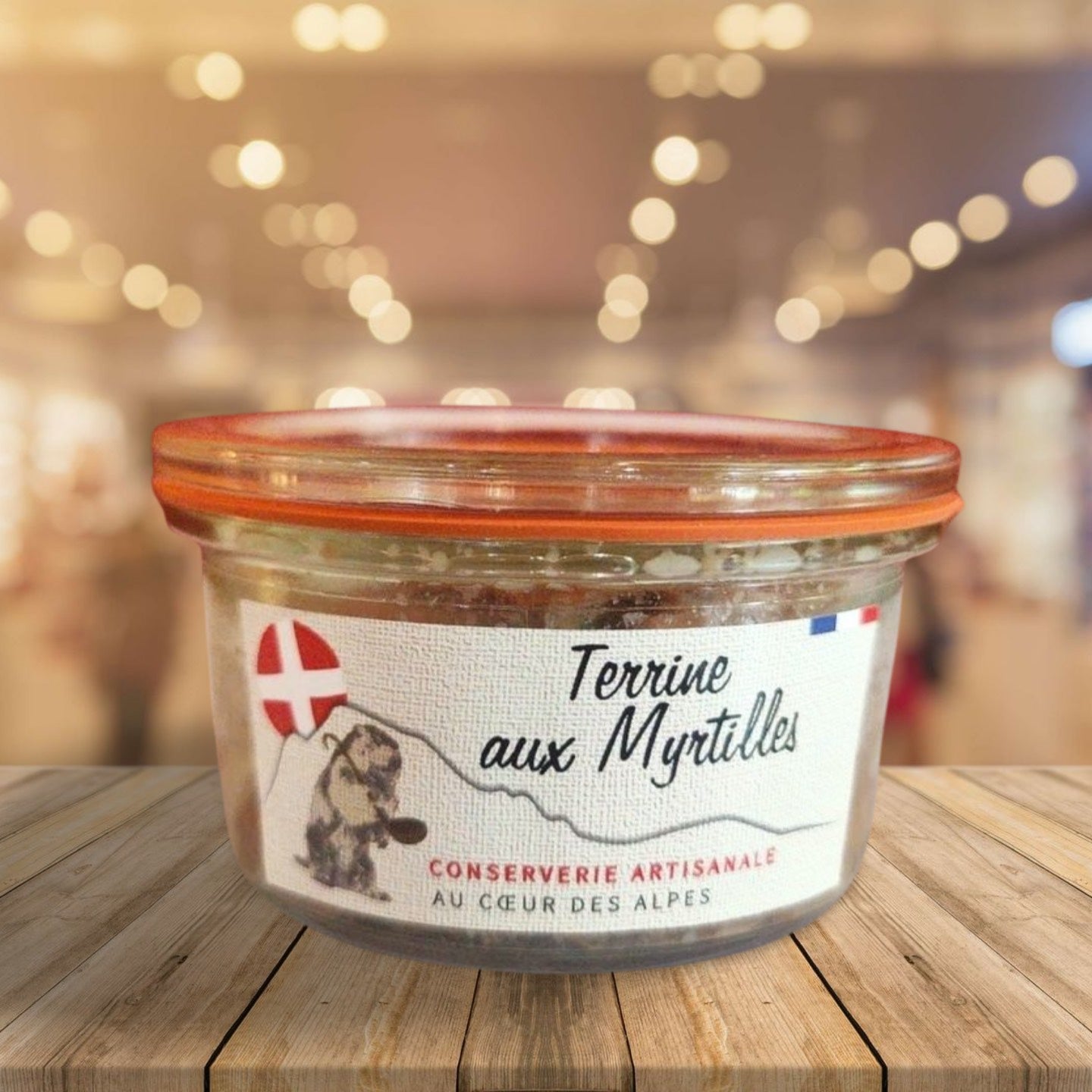 Terrine aux Myrtilles